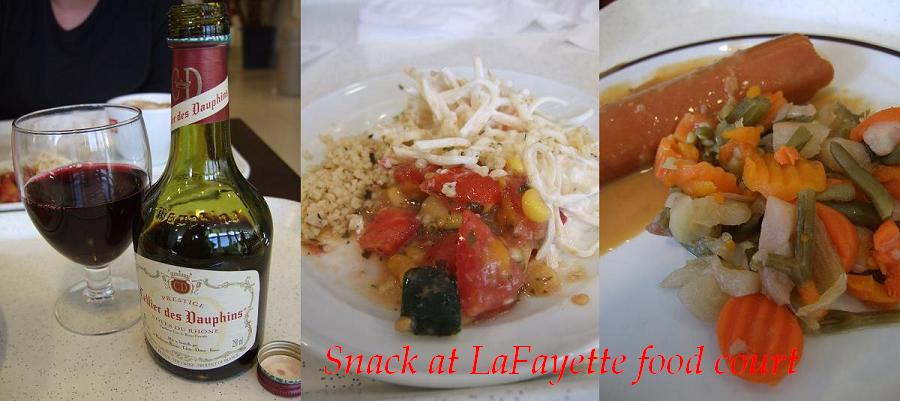 Snack at LaFayette food court